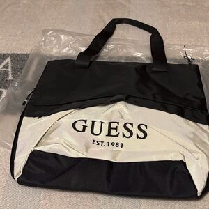 GUESS Monochrome Duffel Bag